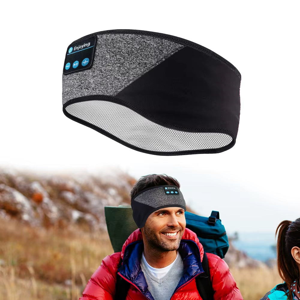 Bluetooth Headband Sleep Headphones – Bluetooth Headband with Wireless for Sports & Sleep | Ultra-Soft Headband